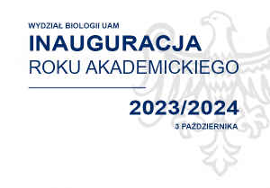 Zaproszenie na Inaugurację Roku Akademickiego 2023/24